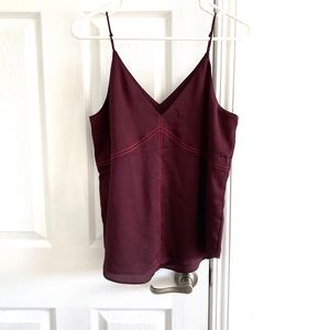 Maroon tank top